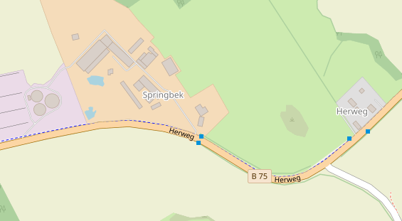 Reiterferien auf Satellitenbild