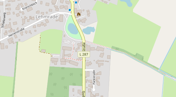 Reiterferien auf Satellitenbild