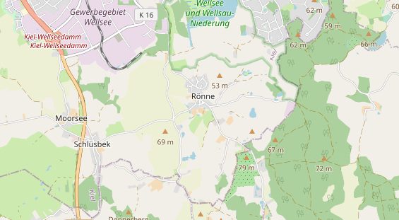 Reiterferien auf Karte