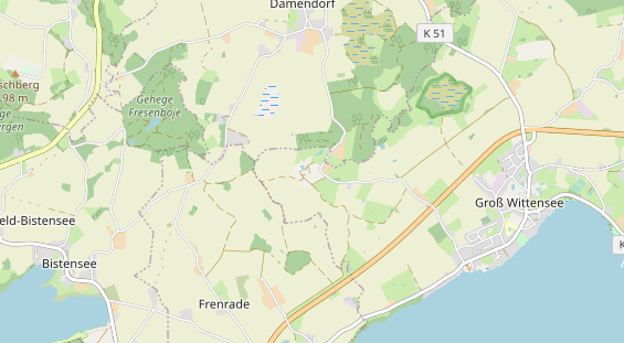 Reiterferien auf Karte