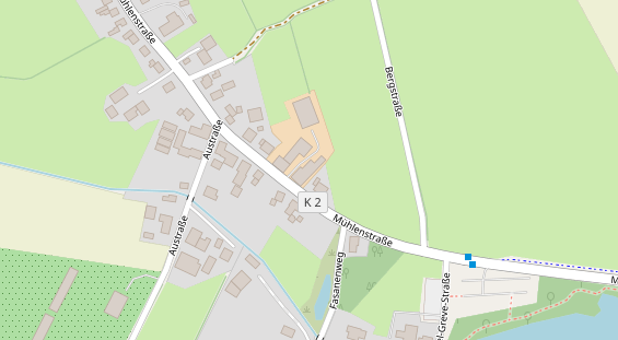 Reiterferien auf Satellitenbild