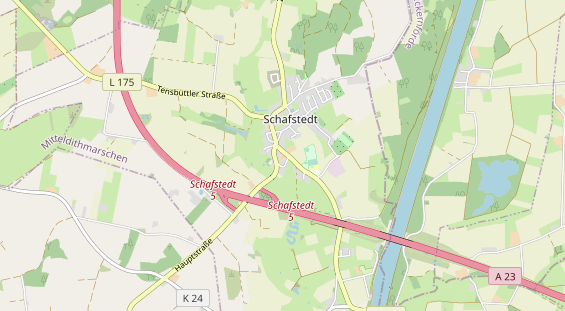 Reiterferien auf Karte