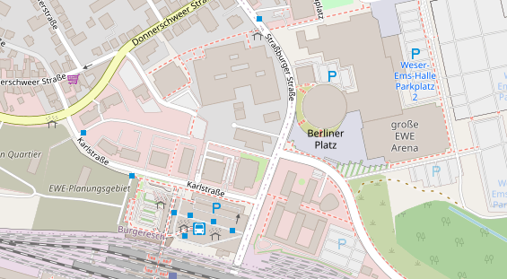 Reiterferien auf Karte