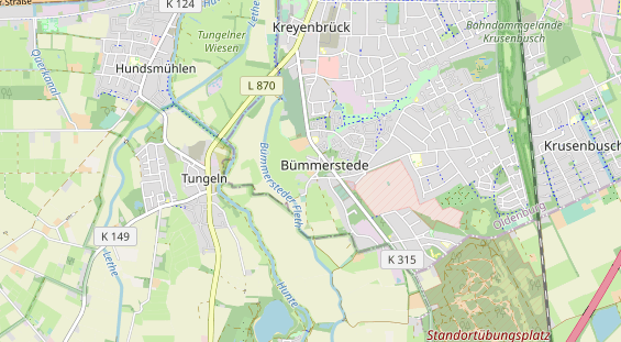 Reiterferien auf Karte