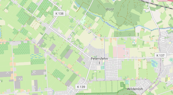 Reiterferien auf Karte