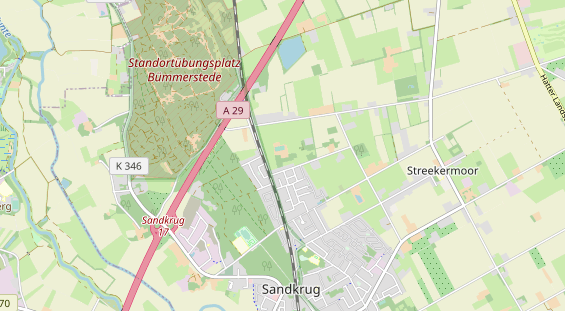 Reiterferien auf Karte