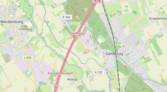 Reiterferien auf Karte