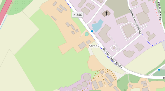 Reiterferien auf Satellitenbild