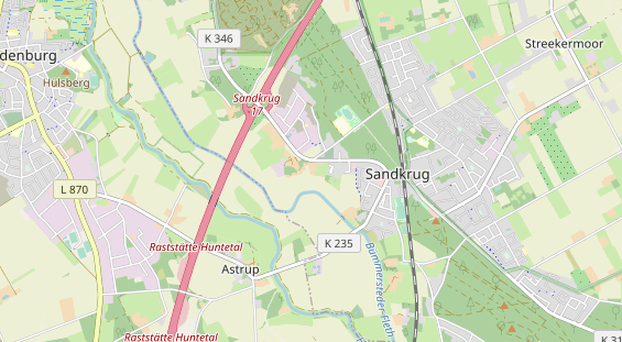 Reiterferien auf Karte