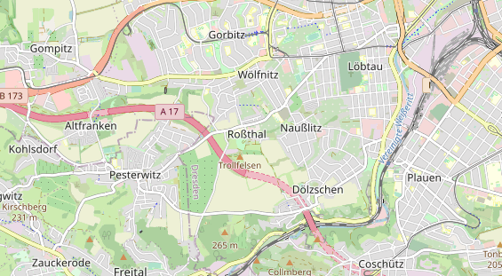 Reiterferien auf Karte