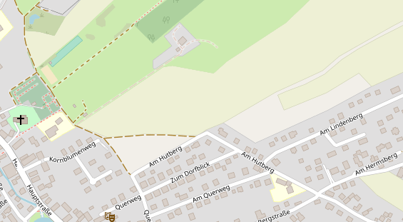 Reiterferien auf Satellitenbild