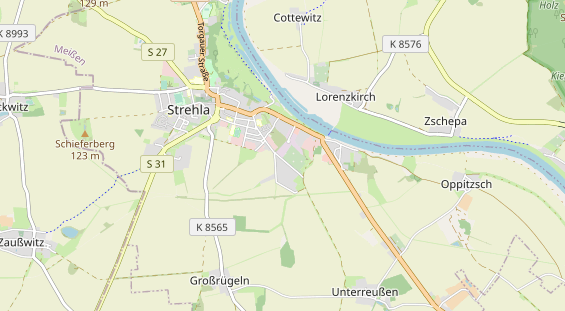 Reiterferien auf Karte