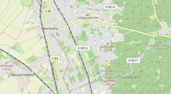 Reiterferien auf Karte