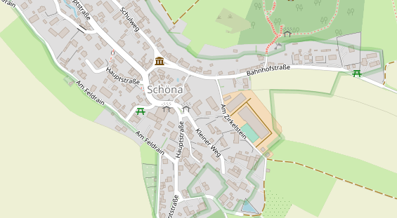 Reiterferien auf Satellitenbild