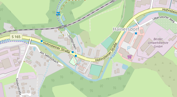 Reiterferien auf Satellitenbild