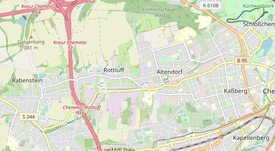 Reiterferien auf Karte