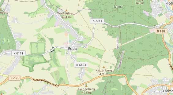 Reiterferien auf Karte