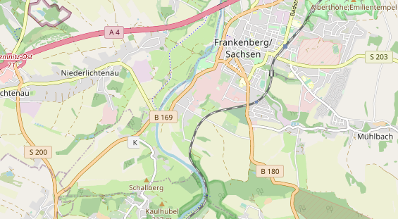 Reiterferien auf Karte