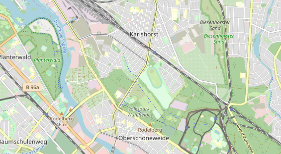 Reiterferien auf Karte