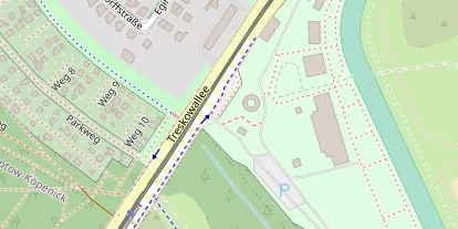 Reiterferien auf Satellitenbild