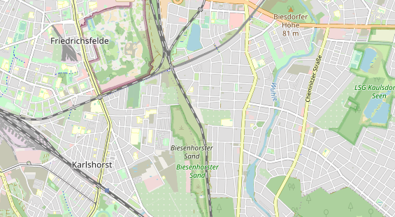 Reiterferien auf Karte