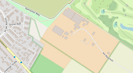 Reiterferien auf Satellitenbild