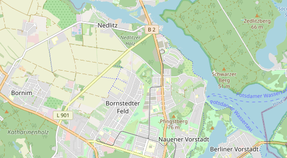 Reiterferien auf Karte