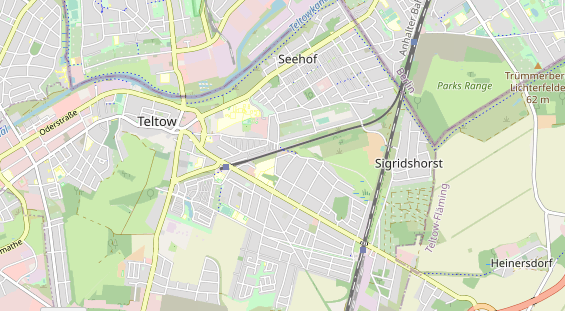 Reiterferien auf Karte