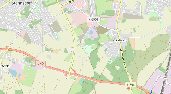 Reiterferien auf Karte