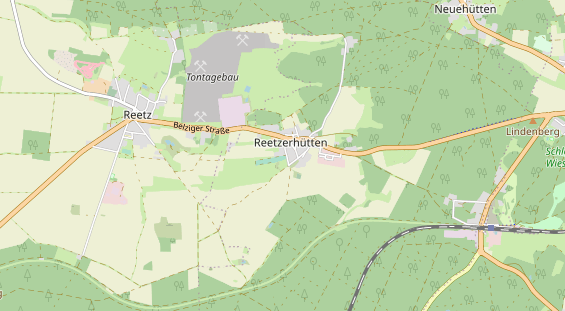 Reiterferien auf Karte