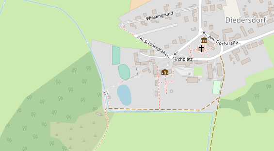 Reiterferien auf Satellitenbild