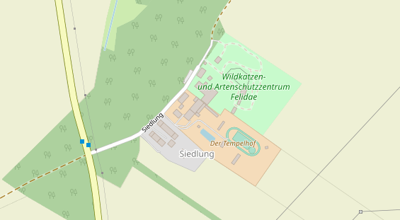 Reiterferien auf Satellitenbild