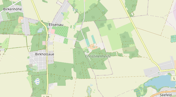 Reiterferien auf Karte