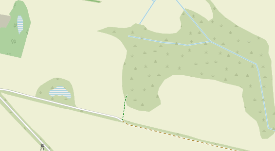 Reiterferien auf Satellitenbild