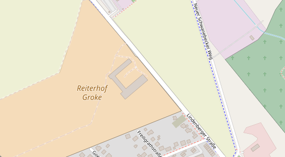 Reiterferien auf Satellitenbild