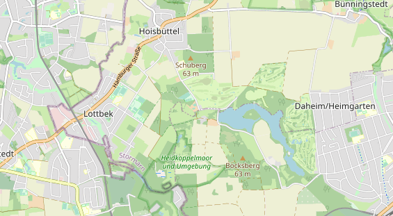 Reiterferien auf Karte