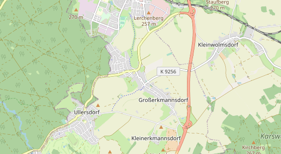 Reiterferien auf Karte