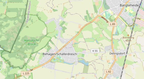 Reiterferien auf Karte