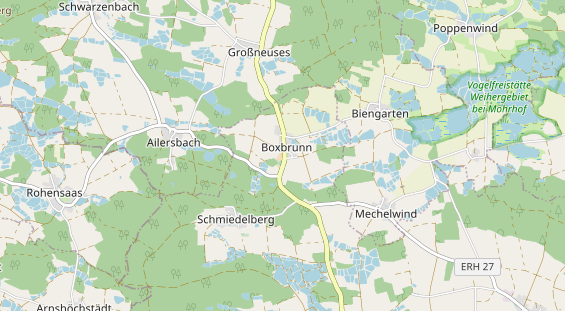 Reiterferien auf Karte