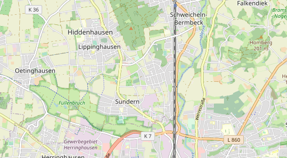 Reiterferien auf Karte