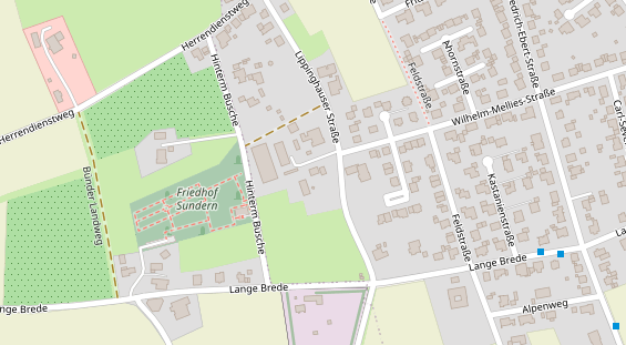 Reiterferien auf Satellitenbild