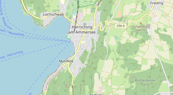 Reiterferien auf Karte