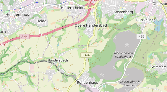 Reiterferien auf Karte