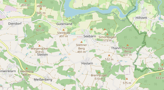 Reiterferien auf Karte