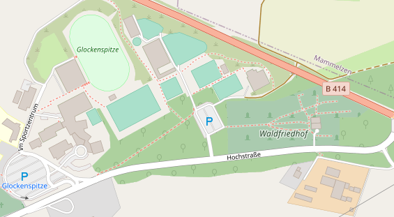 Reiterferien auf Karte