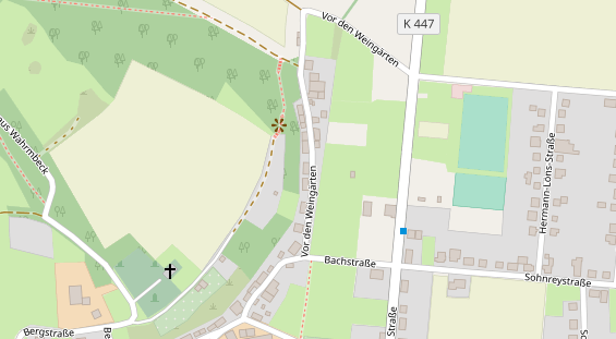 Reiterferien auf Karte