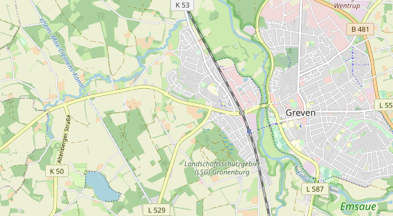 Reiterferien auf Karte