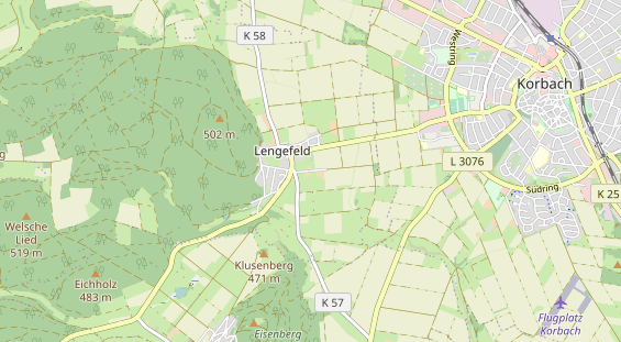 Reiterferien auf Karte