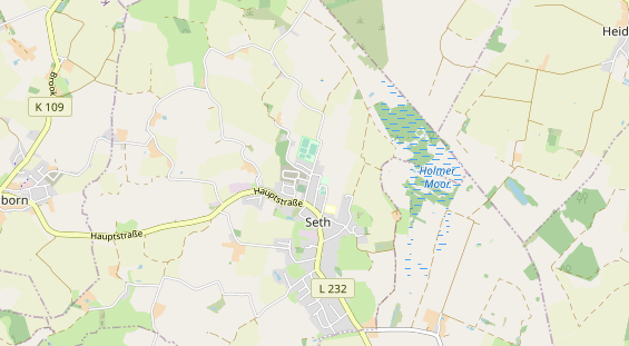 Reiterferien auf Karte