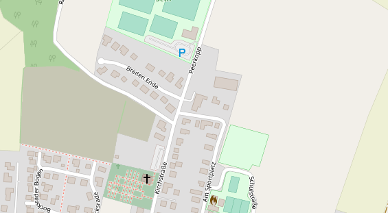 Reiterferien auf Karte